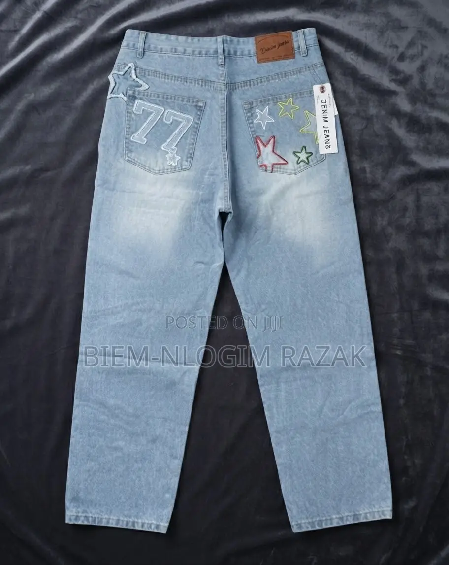 High Quality Versace and Diesel Baggy Jeans Available in Stock