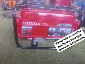 Honda EU 5.0KVA 6500W Heavy Duty Petrol Generator