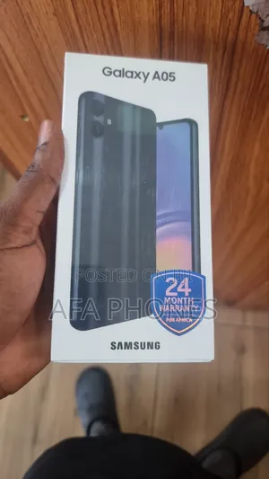 New Samsung Galaxy A05 128 GB Black