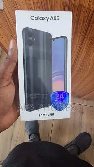 New Samsung Galaxy A05 128 GB Black