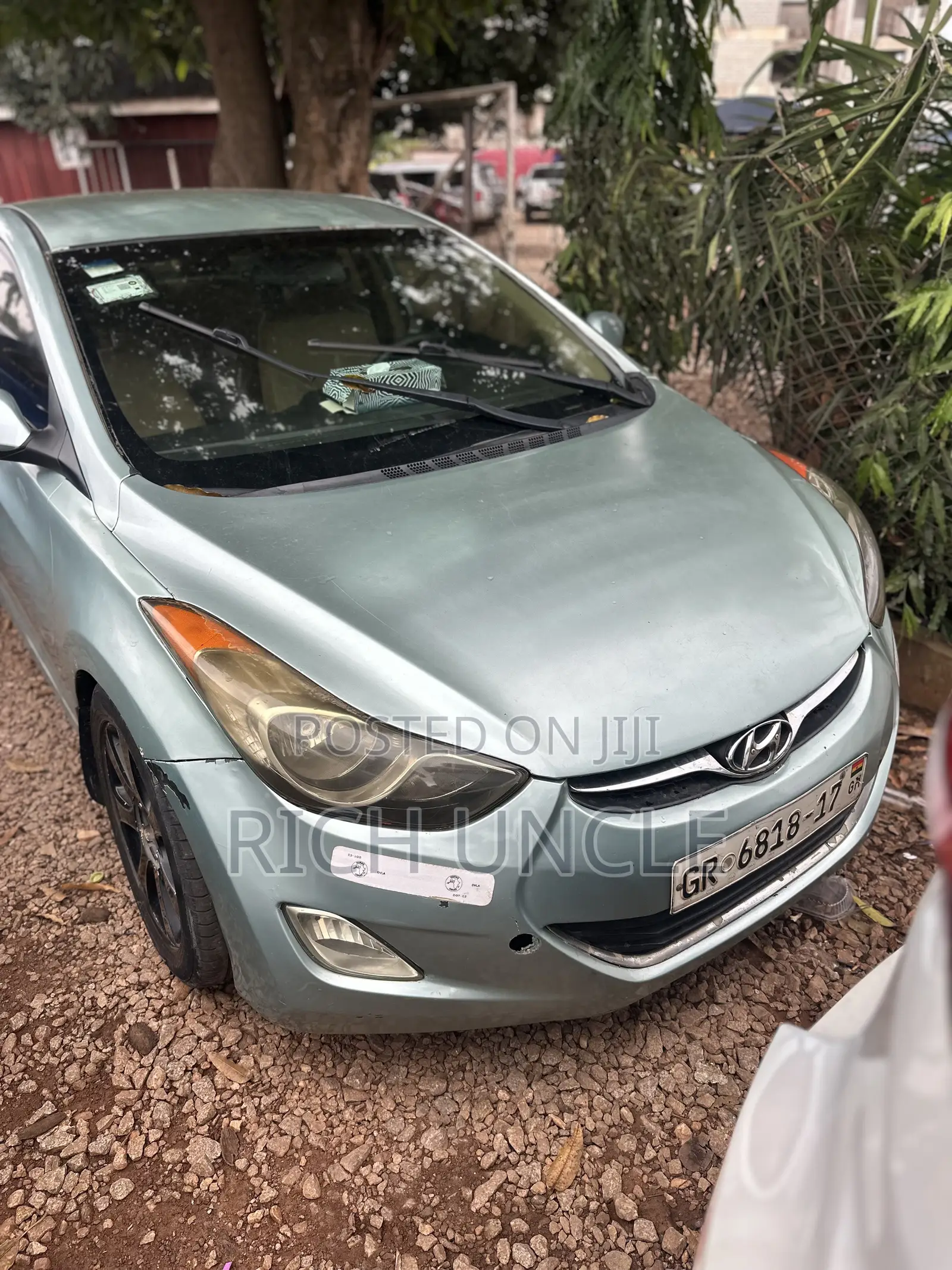 Hyundai Elantra 2013 Green