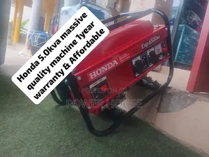 Quality Honda 5KVA 6500W Petrol Generator Powerful Backup Electricity