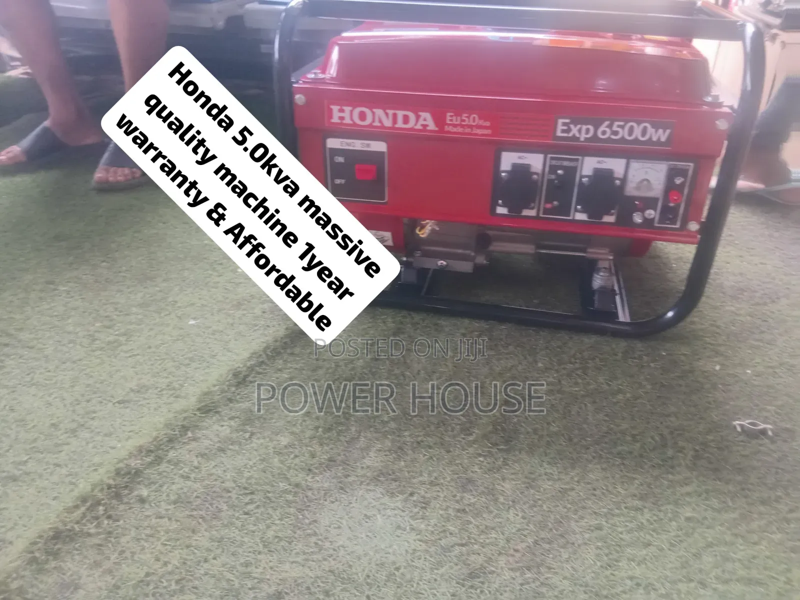 Quality Honda 5KVA 6500W Petrol Generator Powerful Backup Electricity