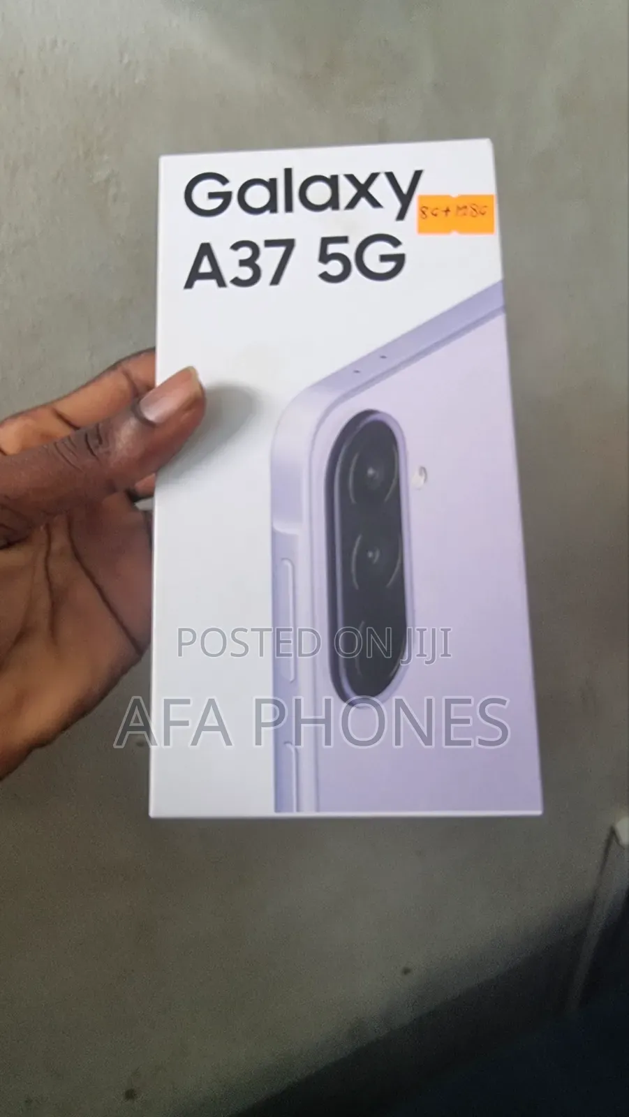 New Samsung Galaxy A37 256 GB Silver