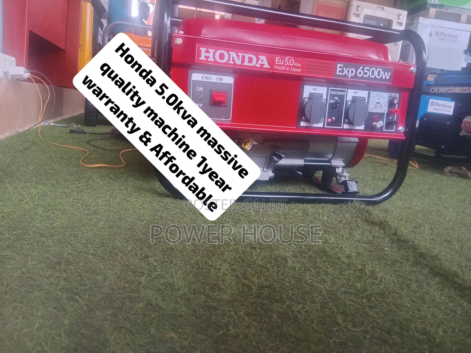 Honda EU 5KVA 6500W Petrol Genset – Affordable Quality Generator