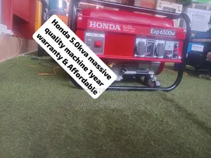 Honda EU 5KVA 6500W Petrol Genset – Affordable Quality Generator
