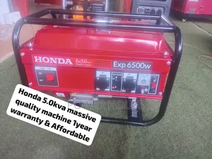 Powerful Honda 6500W 5KVA Generator – Heavy Duty Petrol Genset Built