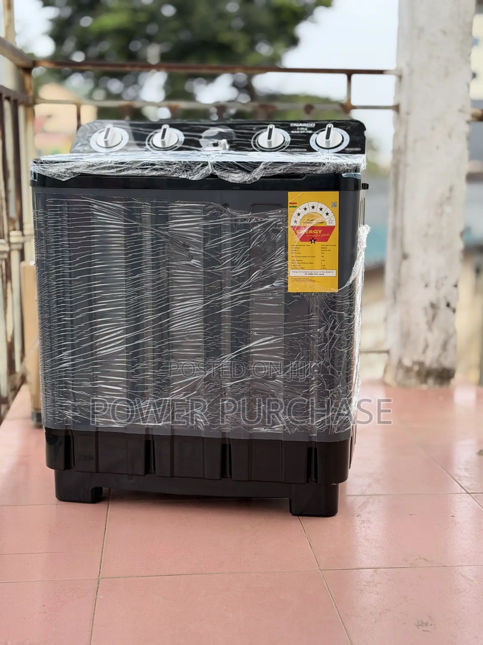 NASCO 7KG Twin Tub Washing Machine