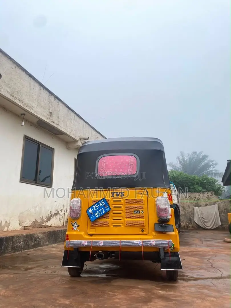 TVS King Deluxe Plus iTouch Start 2024 Yellow