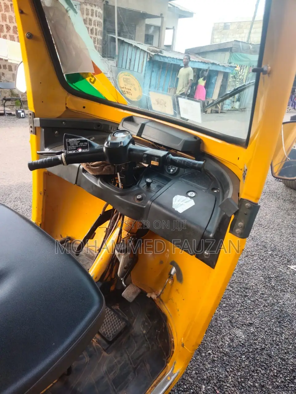 TVS King Deluxe Plus iTouch Start 2024 Yellow