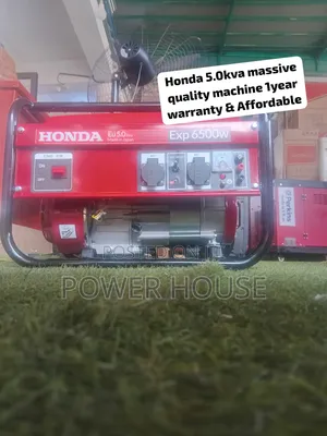 Honda EU 5.0KVA 6500W Generator – Premium Looking Heavy Duty Petrol