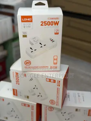 2 AC Outlets Portable Extension Power Socket SC2311