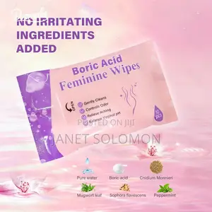Boric Feminie Wipes