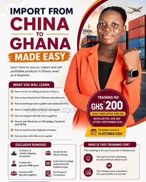 Mini Importation Training (From China to Ghana)