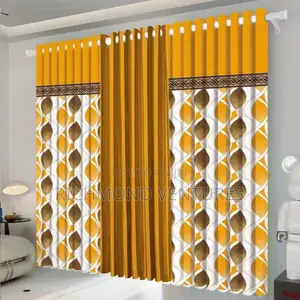 Super Quality 3 in 1 Curtains Set Available in Diff Colors