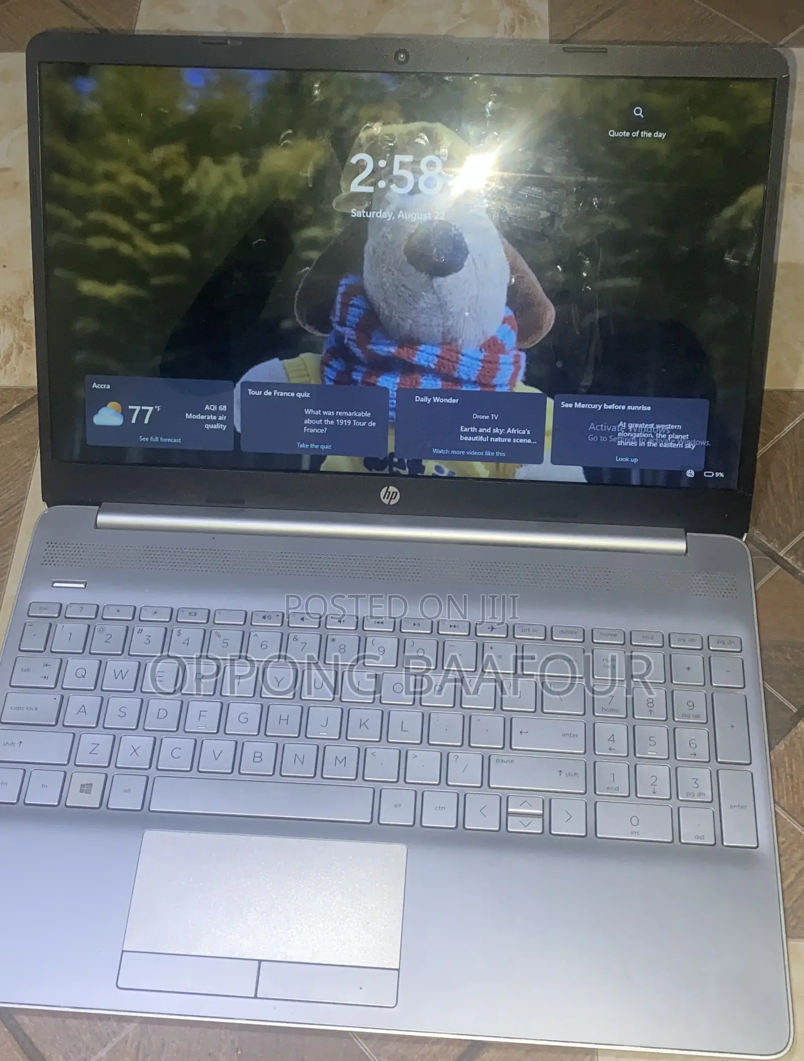 Laptop HP 15-Gw0023od Slim 4GB AMD Ryzen 3 SSD 128GB