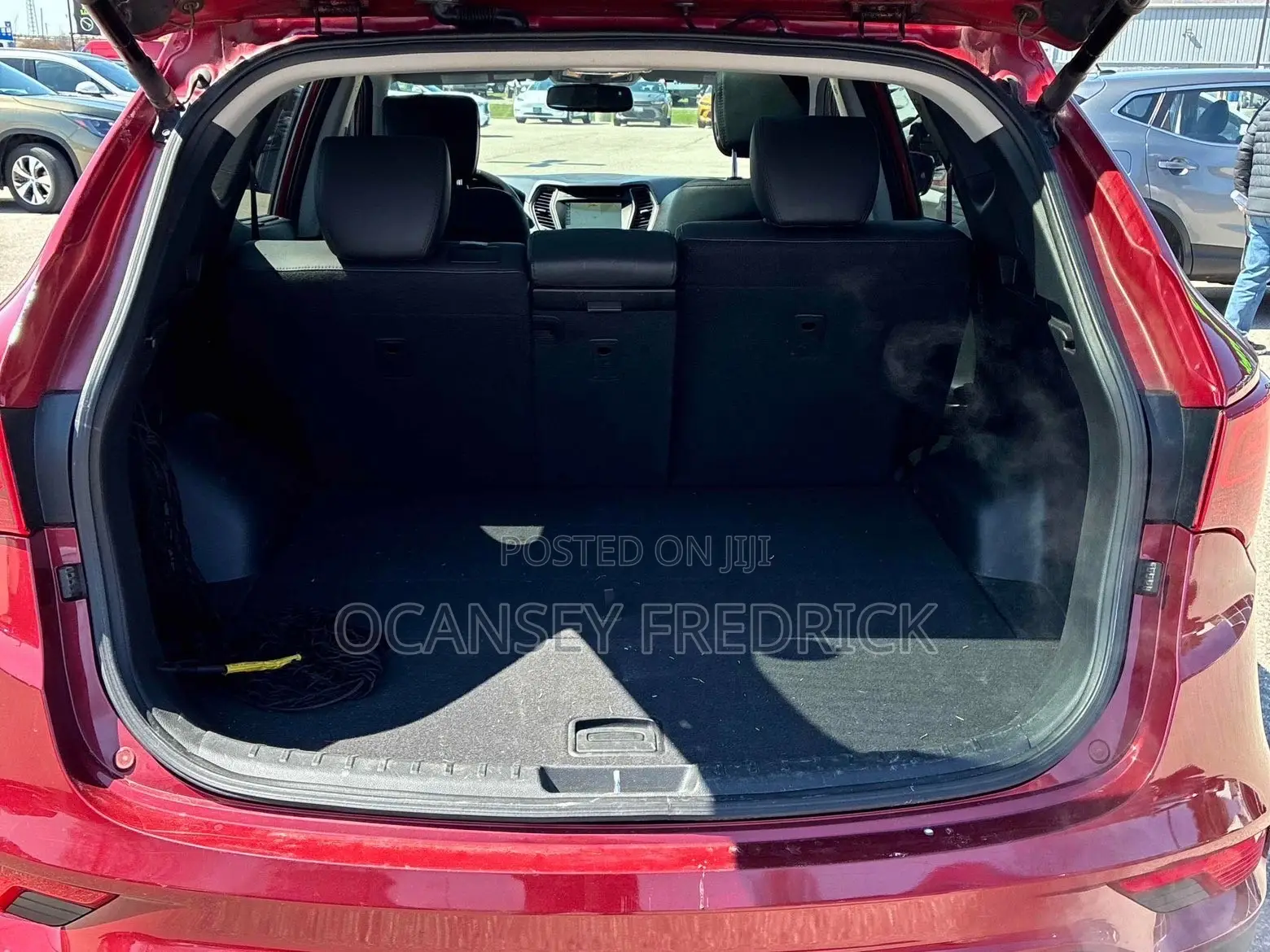 Hyundai Santa Fe SE AWD 2017 Red