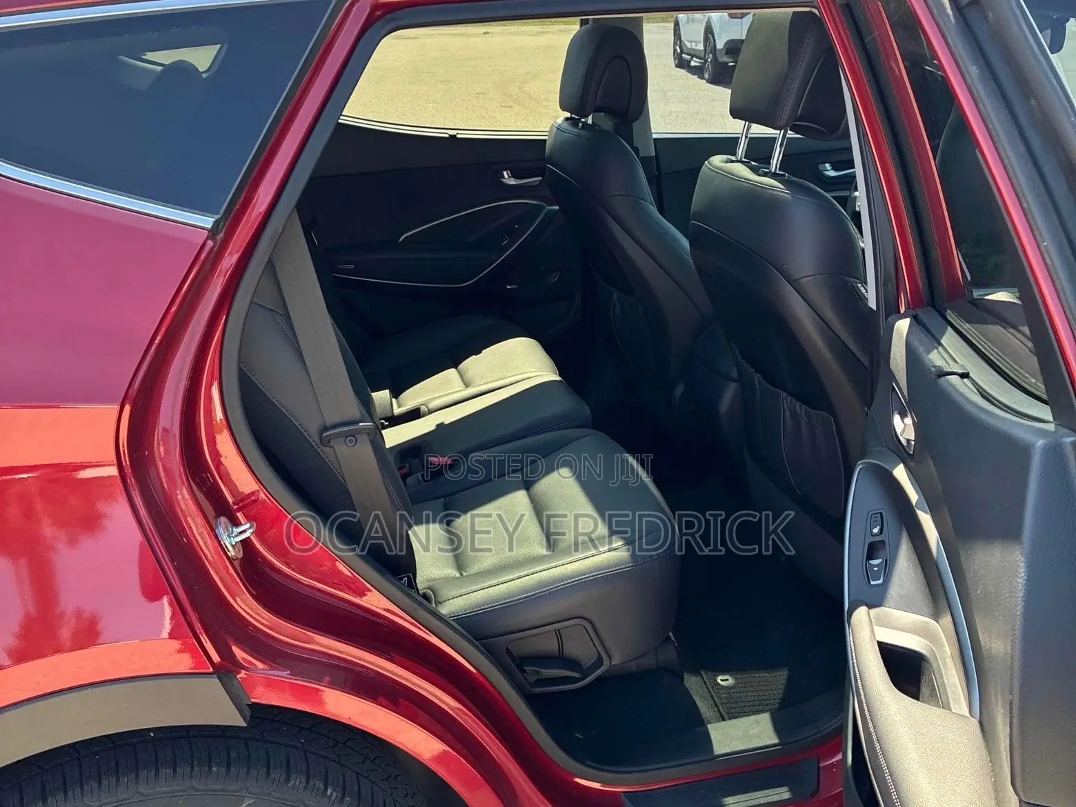 Hyundai Santa Fe SE AWD 2017 Red