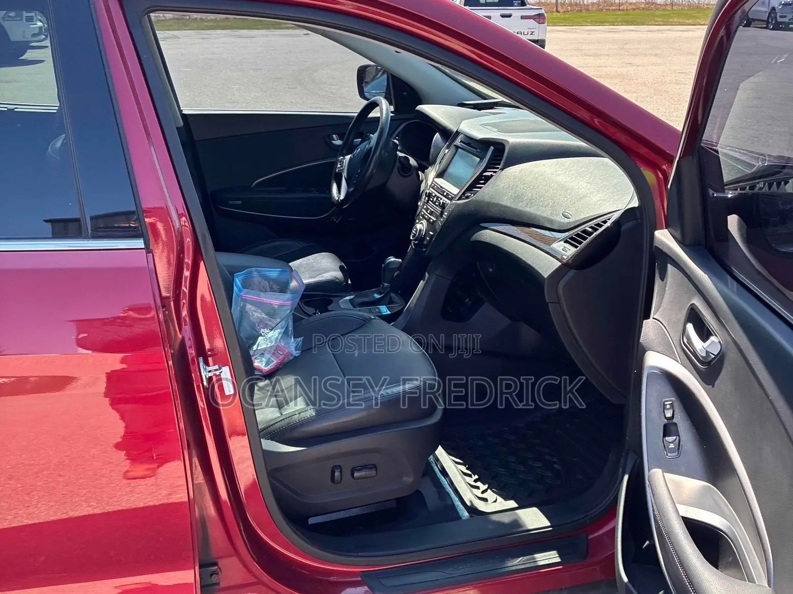 Hyundai Santa Fe SE AWD 2017 Red