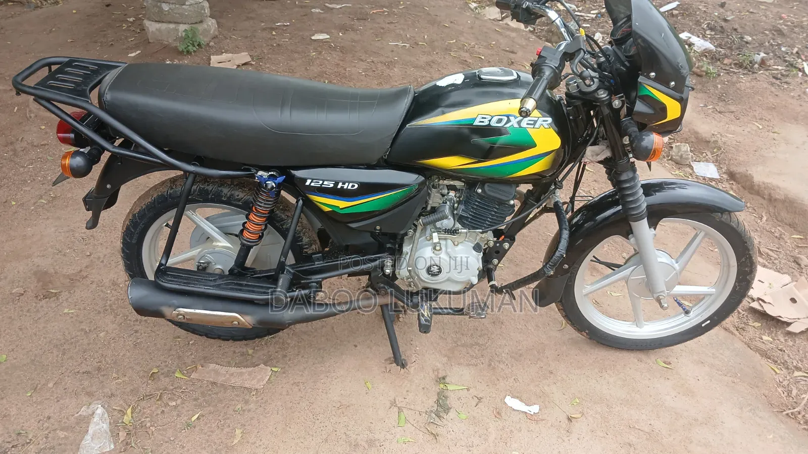 Bajaj Boxer 125 2026 Black