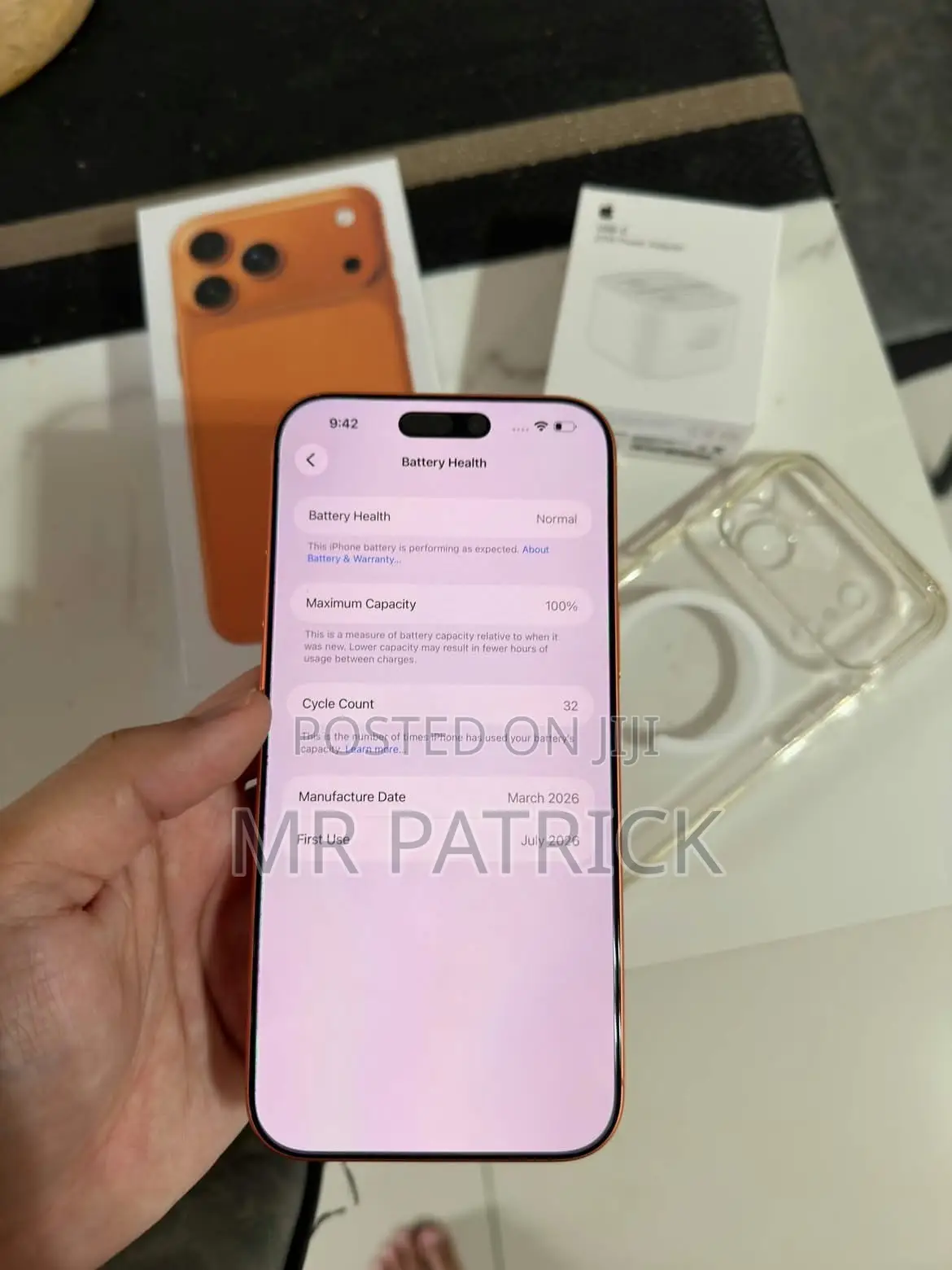 Apple iPhone 17 Pro Max 256 GB Orange