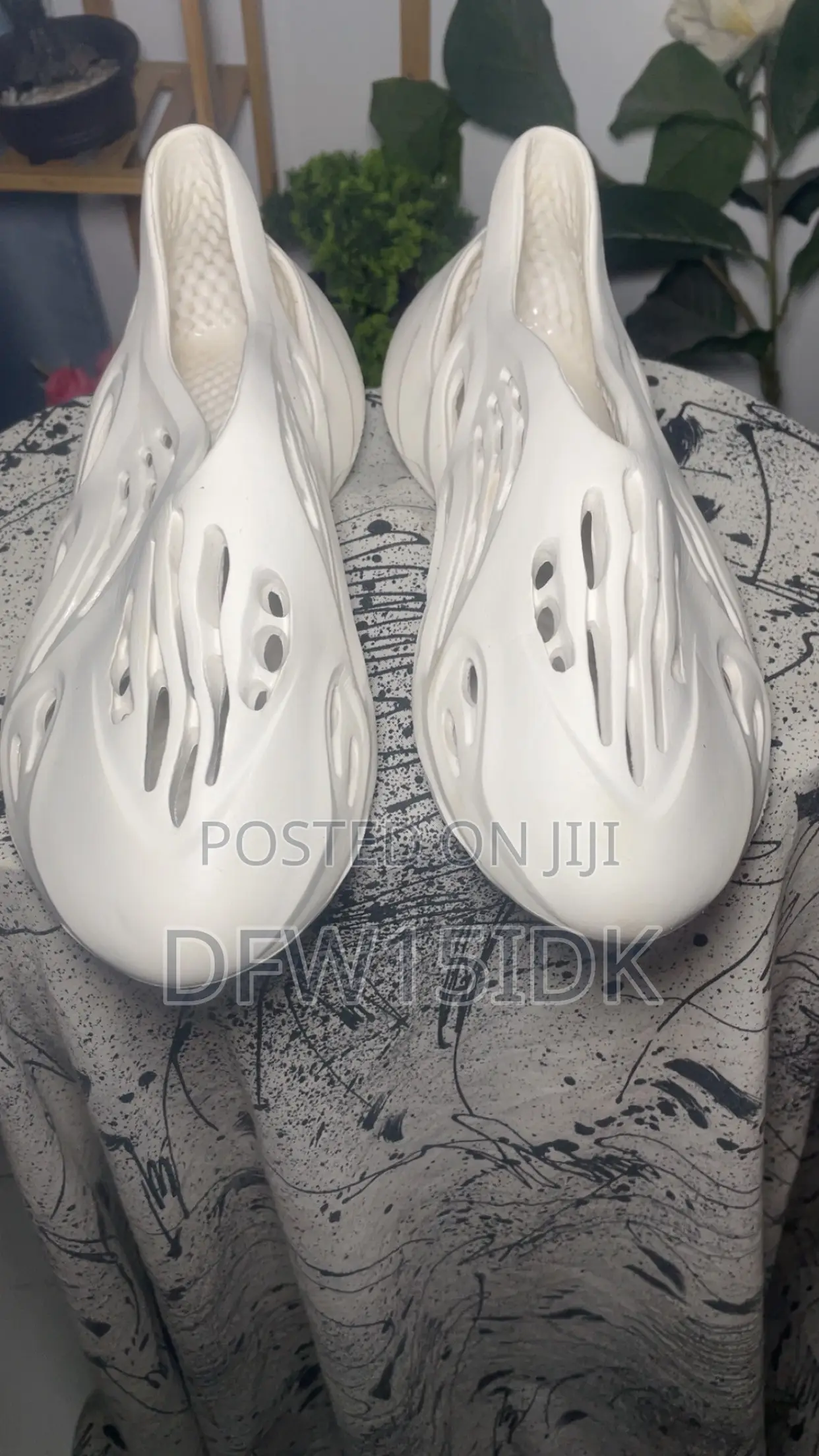 White Crocs