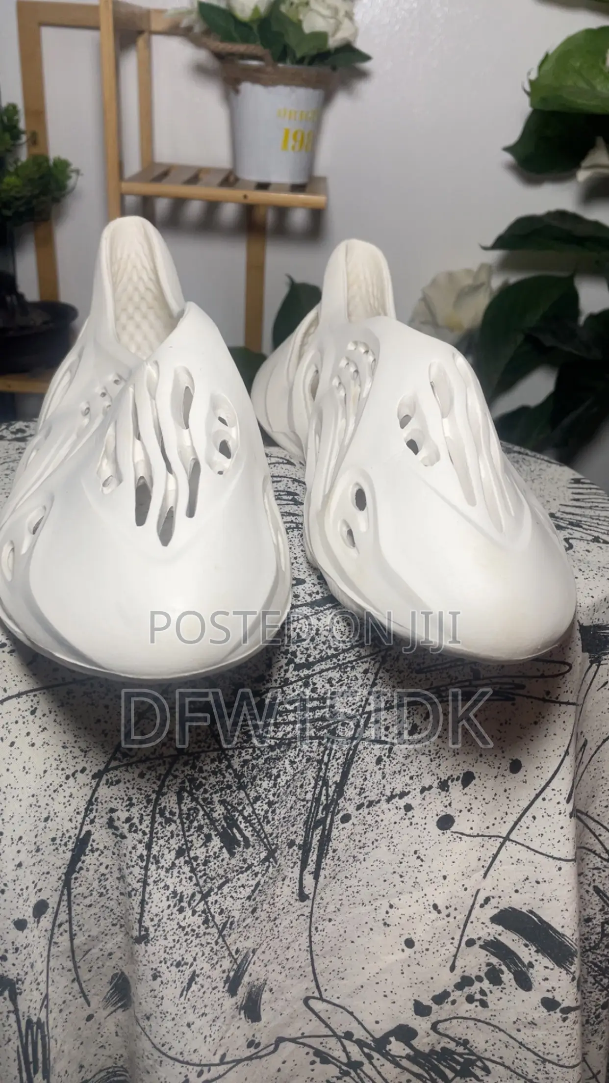White Crocs