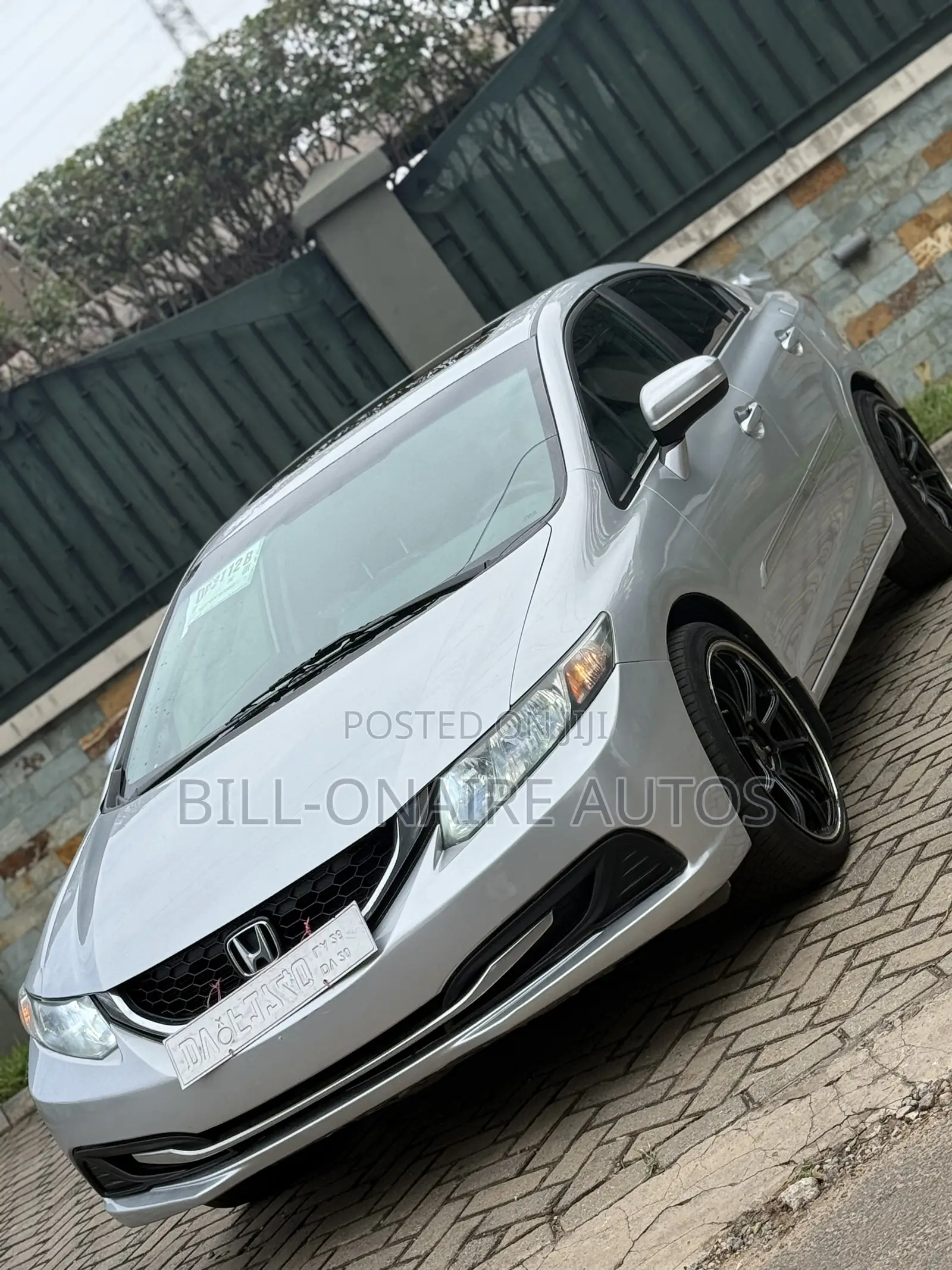 Honda Civic EX 4dr Sedan (1.8L 4cyl CVT) 2015 Silver