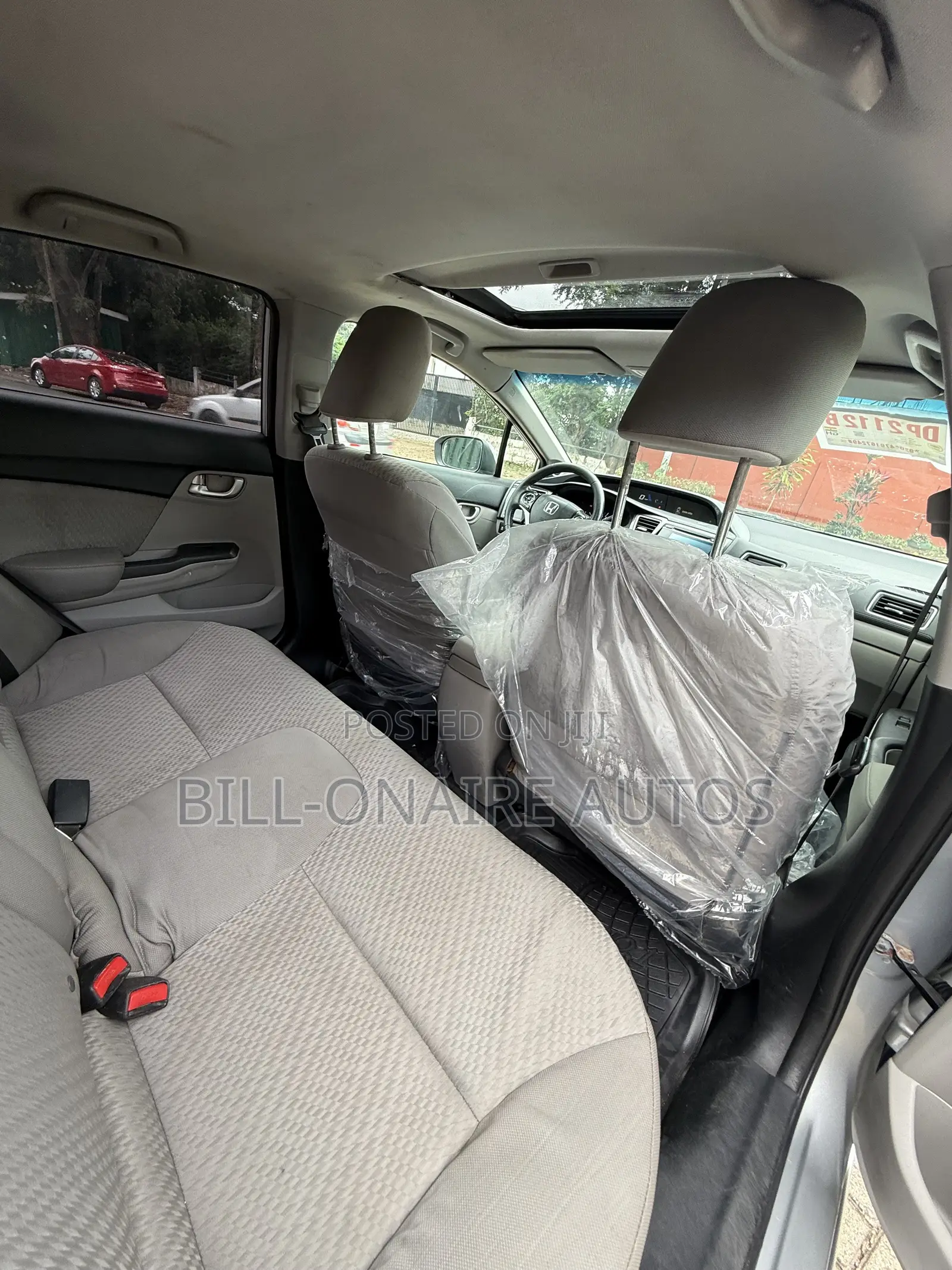 Honda Civic EX 4dr Sedan (1.8L 4cyl CVT) 2015 Silver