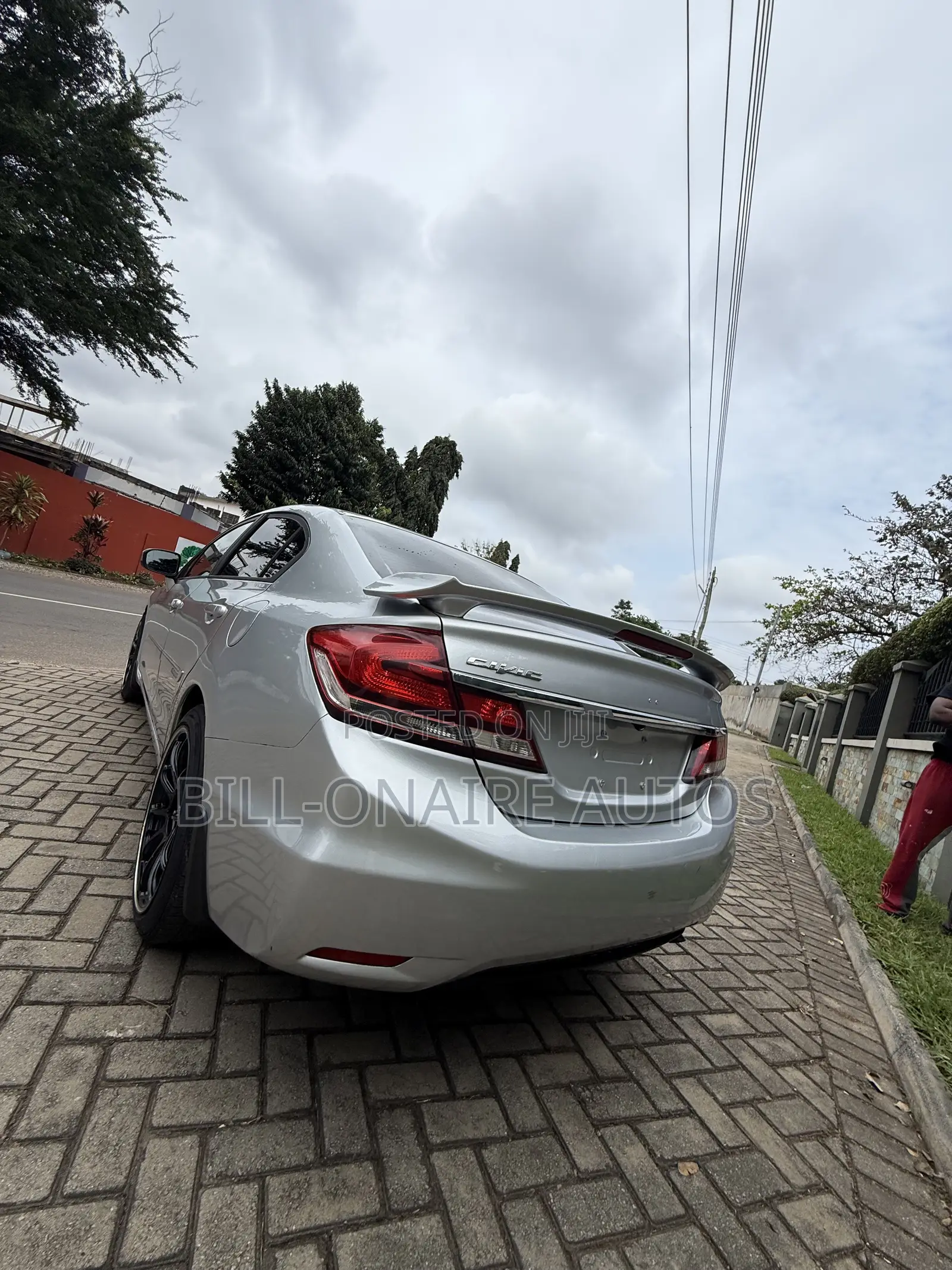 Honda Civic EX 4dr Sedan (1.8L 4cyl CVT) 2015 Silver
