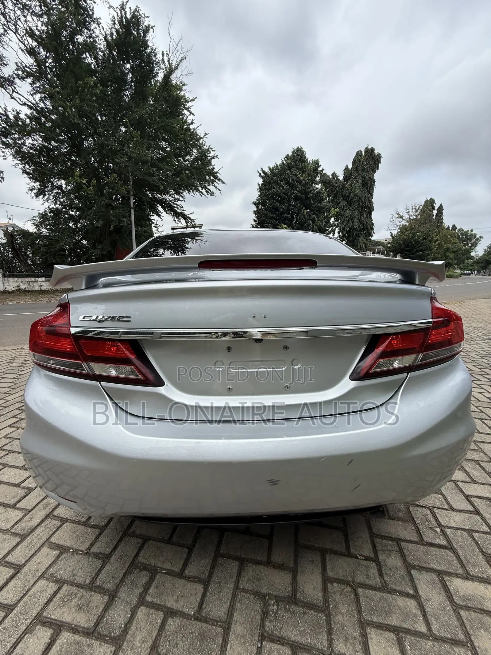 Honda Civic EX 4dr Sedan (1.8L 4cyl CVT) 2015 Silver