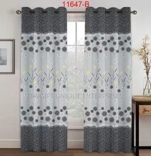 2in1 Pattern Design Curtains