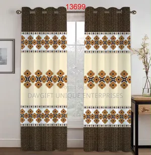 2in1 Pattern Design Curtains