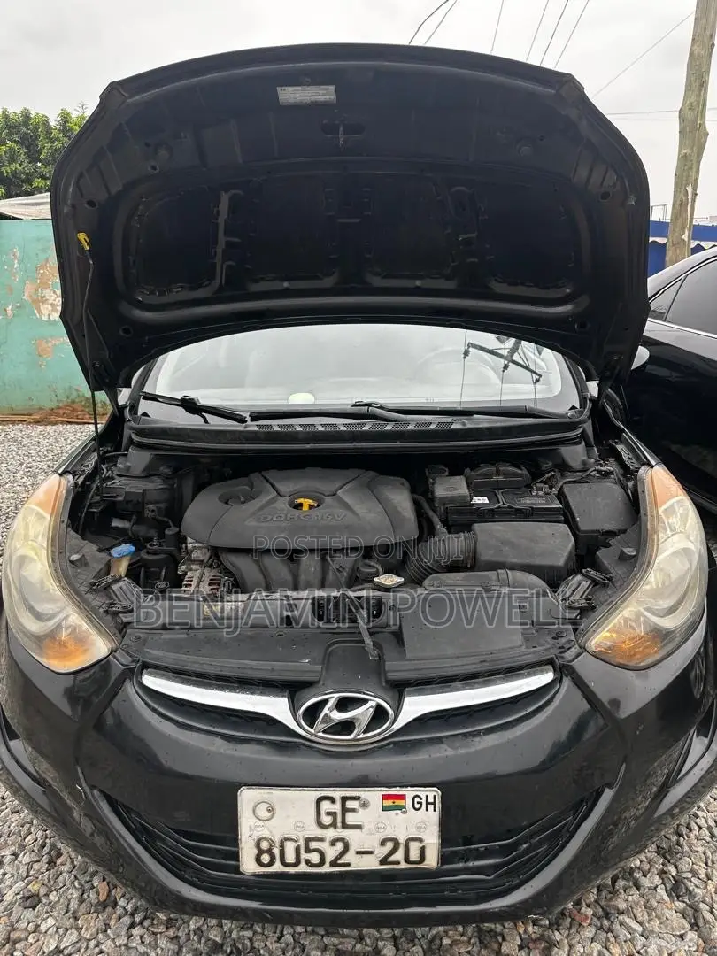 Hyundai Elantra GLS Sedan FWD (1.8L 4cyl 6A) 2013 Black