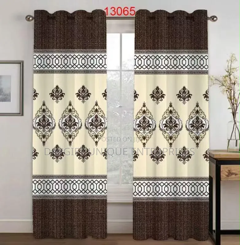 2in1 Pattern Design Curtains