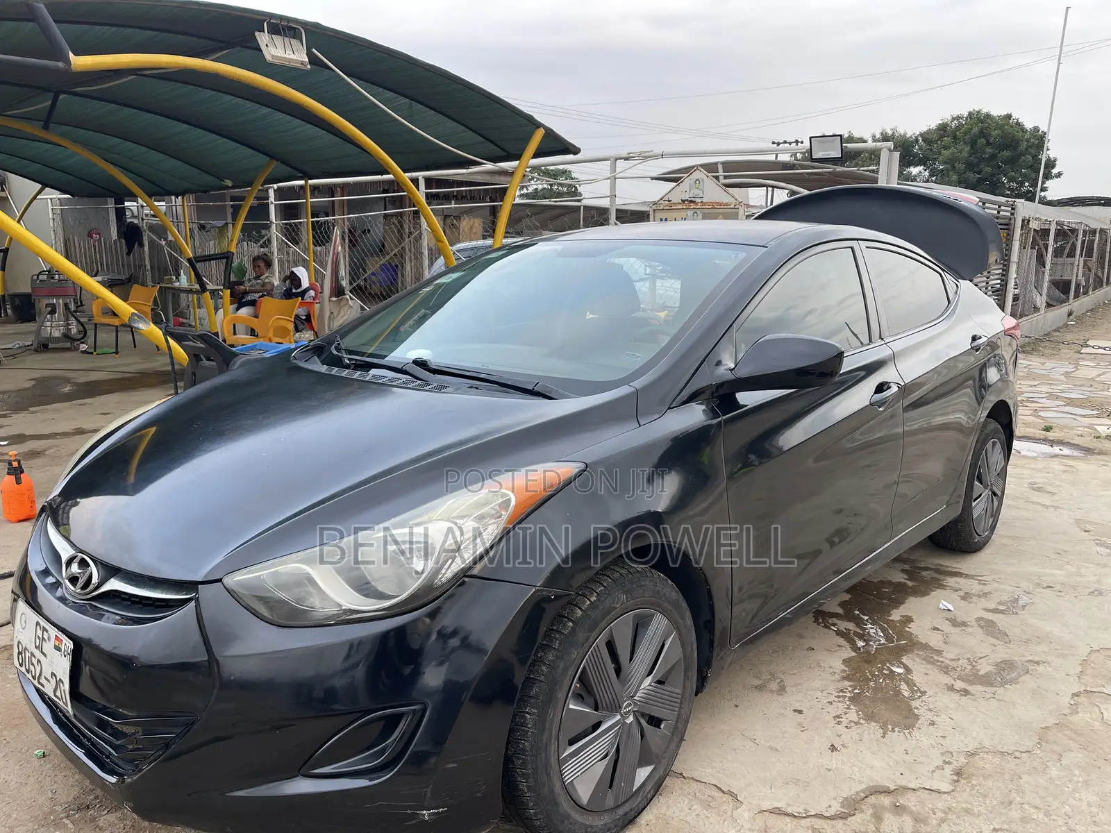 Hyundai Elantra GLS Sedan FWD (1.8L 4cyl 6A) 2013 Black