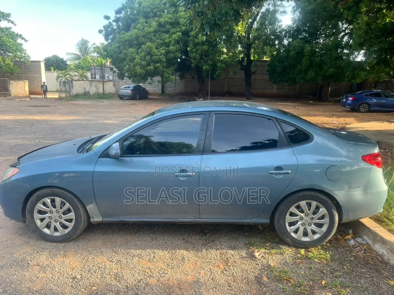 Hyundai Elantra 2008 Blue