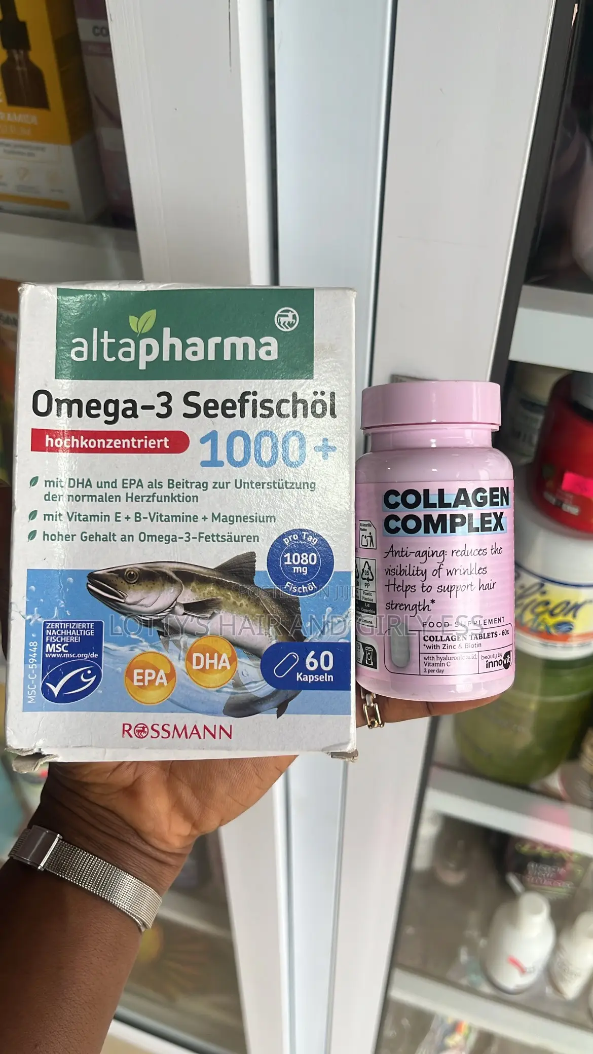 Omega 3 Capsules + Collagen Complex