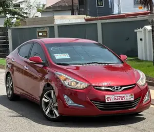 Hyundai Elantra Limited Sedan FWD (1.8L 4cyl 6A) 2016 Red