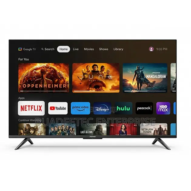 Asano 55” Smart Google TV, Ultra Hd (As-G55)