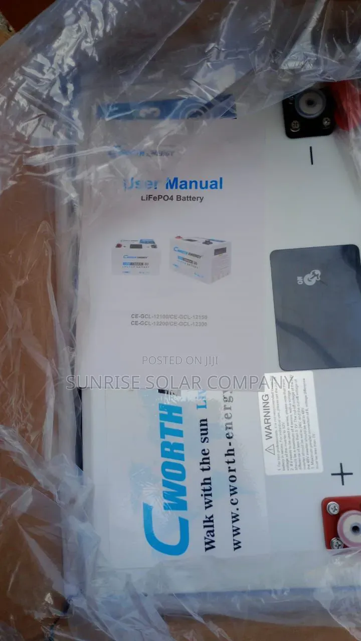 Lithium Battery 100ah 12v C-Worth Wholesale