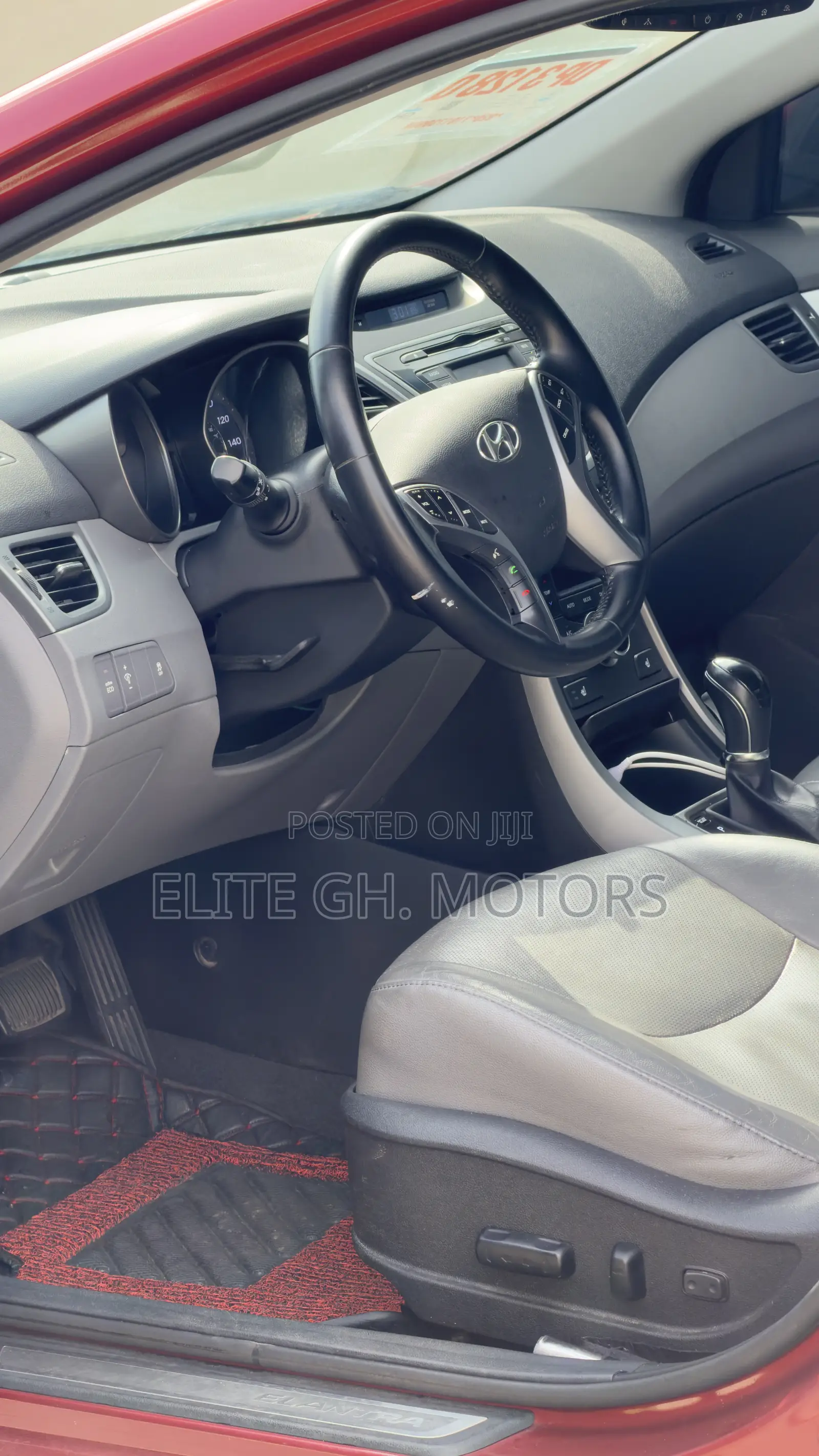 Hyundai Elantra Limited Sedan FWD (1.8L 4cyl 6A) 2016 Red