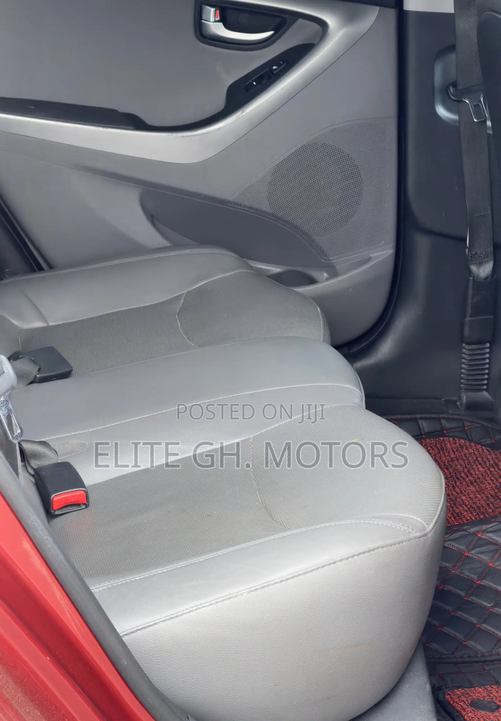 Hyundai Elantra Limited Sedan FWD (1.8L 4cyl 6A) 2016 Red