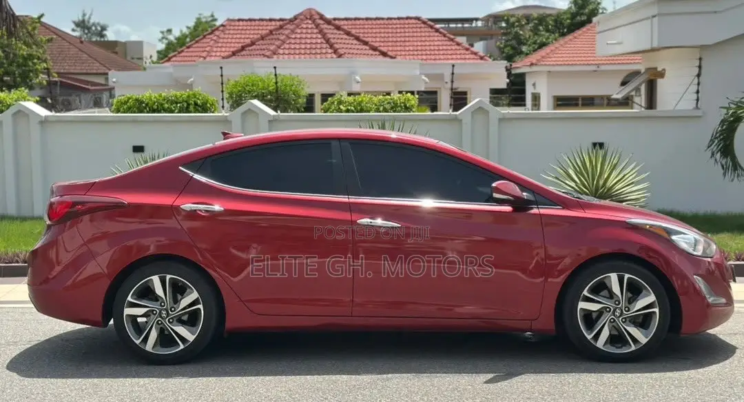 Hyundai Elantra Limited Sedan FWD (1.8L 4cyl 6A) 2016 Red