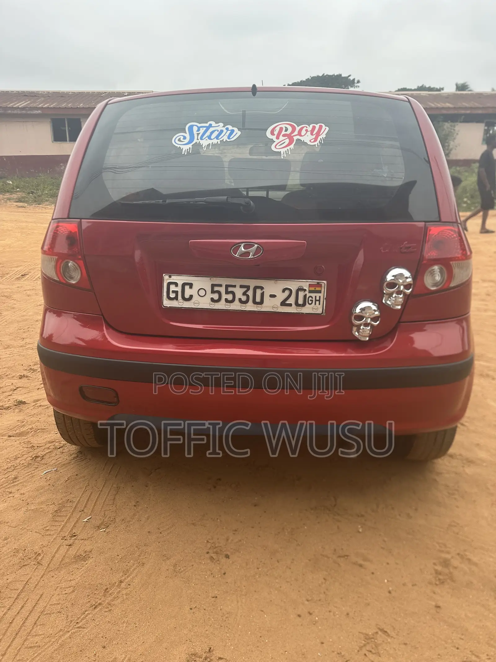 Hyundai Getz 2010 Red