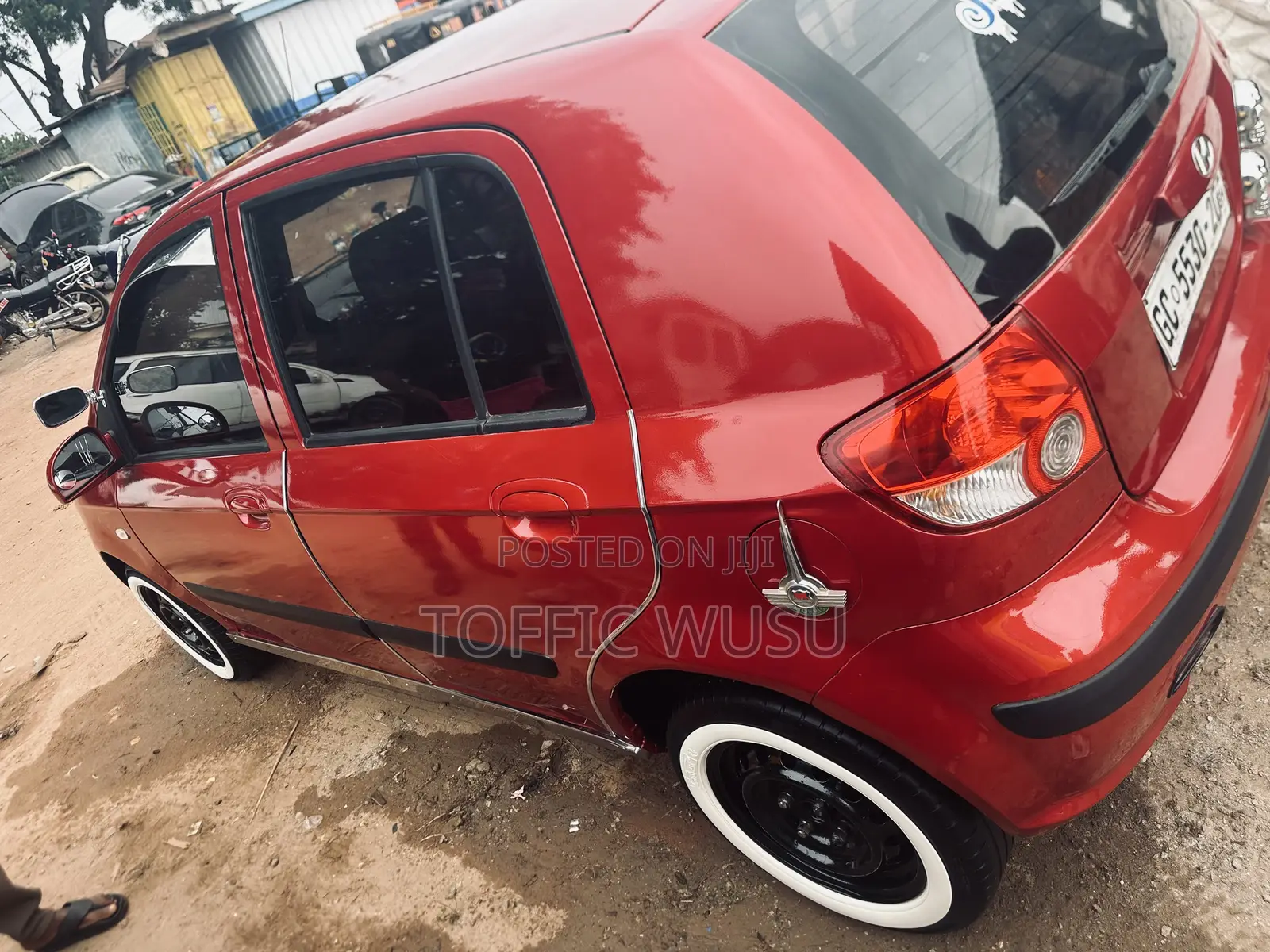 Hyundai Getz 2010 Red