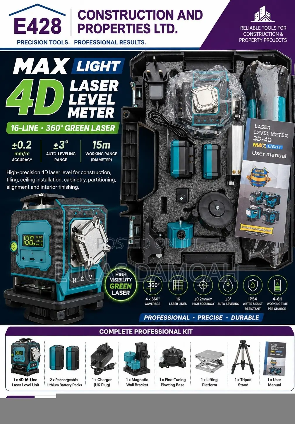 Laser Level Meter