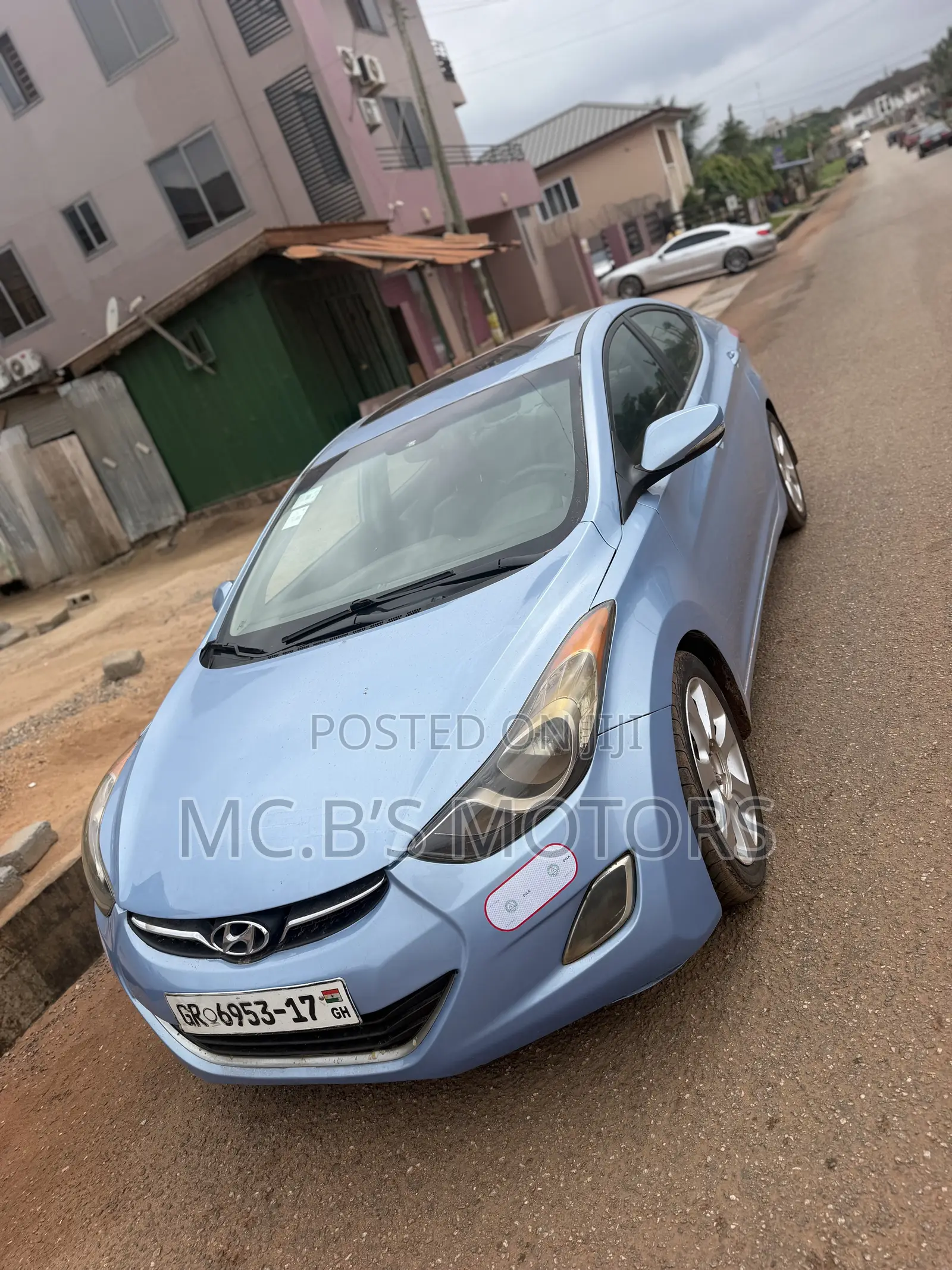 Hyundai Elantra 2014 Blue