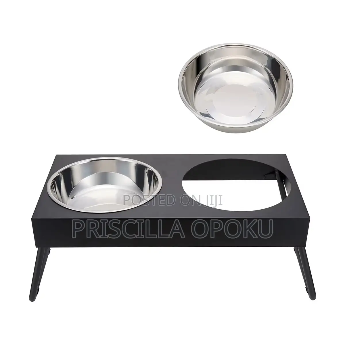 Elevated Dog Feeder