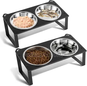 Elevated Dog Feeder